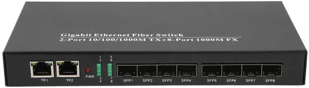 سوئیچ فیبر اترنت گیگابیتی /G XXS-SFP-8F2G فرستنده و گیرنده 1.25G DC 5V/3A 10/100/1000Mbs ابزار اندازه گیری لوازم الکترونیکی سوئیچ فیبر اترنت گیگابیتی /G XXS-SFP-8F2G فرستنده و گیرنده 1.25G DC 5V/3A 10/100/1000Mbs ابزار اندازه گیری لوازم الکترونیکی