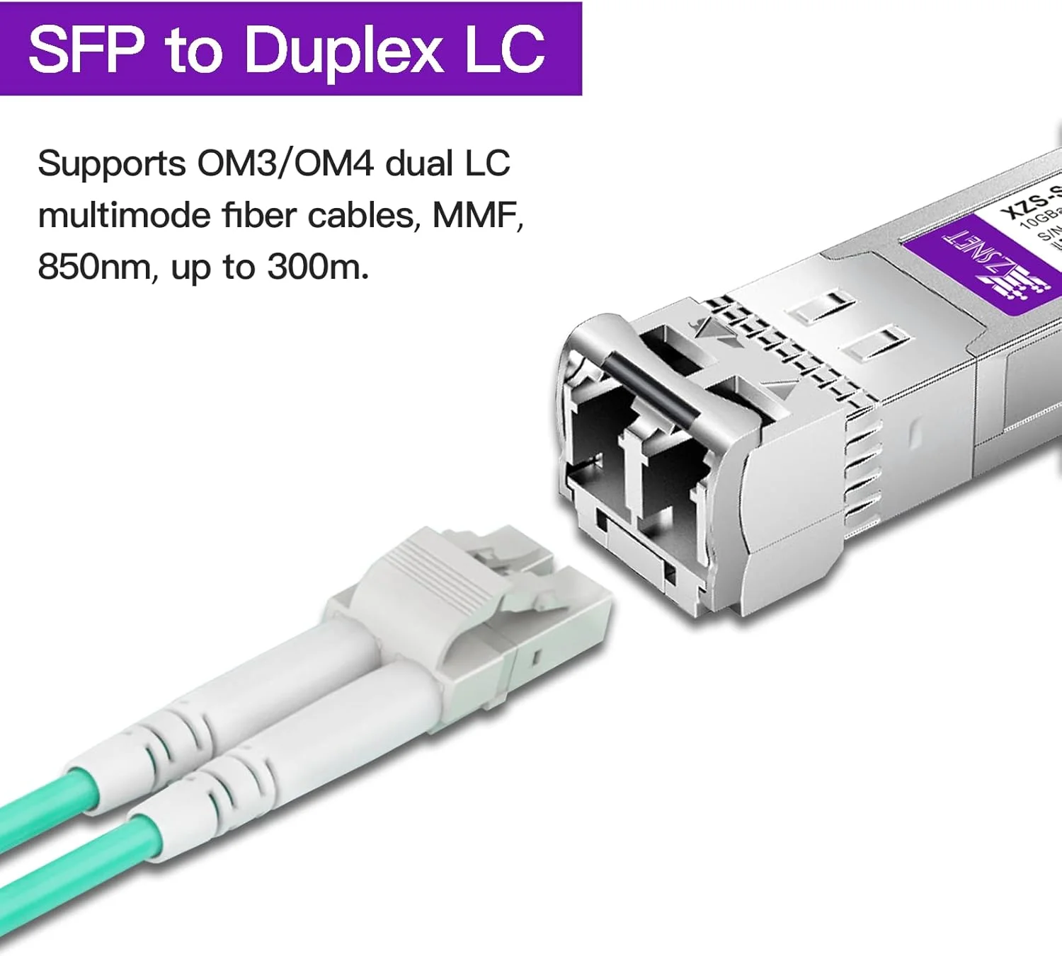 فرستنده و گیرنده 10GBASE-SR SFP+، ماژول فیبر چند حالته 10G SFP+ به LC سازگار با Cisco SFP-10G-SR، Ubiquiti UniFi UF-MM-10G، Mikrotik S+85DLC03D، Meraki، Netgear، D-Link و غیره، 1 عدد فرستنده و گیرنده 10GBASE-SR SFP+، ماژول فیبر چند حالته 10G SFP+ به LC سازگار با Cisco SFP-10G-SR، Ubiquiti UniFi UF-MM-10G، Mikrotik S+85DLC03D، Meraki، Netgear، D-Link و غیره، 1 عدد