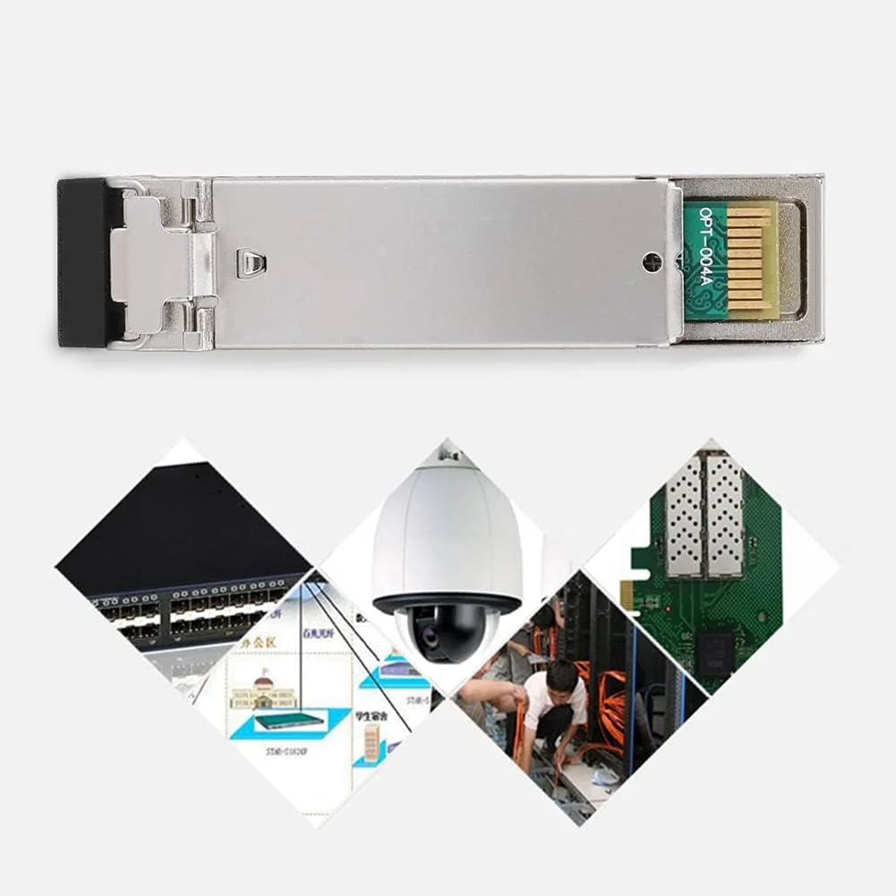 فرستنده و گیرنده ماژول نوری، فرستنده و گیرنده فیبر نوری AIQ-YP19013 SFP-GE-LX20-SM1310 20KM گیگابیتی تک حالته دو فیبر ماژول نوری