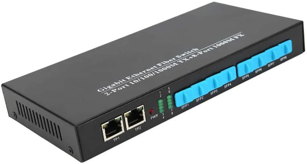 سوئیچ فیبر اترنت گیگابیتی /G XXS-SFP-8F2G فرستنده و گیرنده 1.25G DC 5V/3A 10/100/1000Mbs ابزار اندازه گیری لوازم الکترونیکی سوئیچ فیبر اترنت گیگابیتی /G XXS-SFP-8F2G فرستنده و گیرنده 1.25G DC 5V/3A 10/100/1000Mbs ابزار اندازه گیری لوازم الکترونیکی