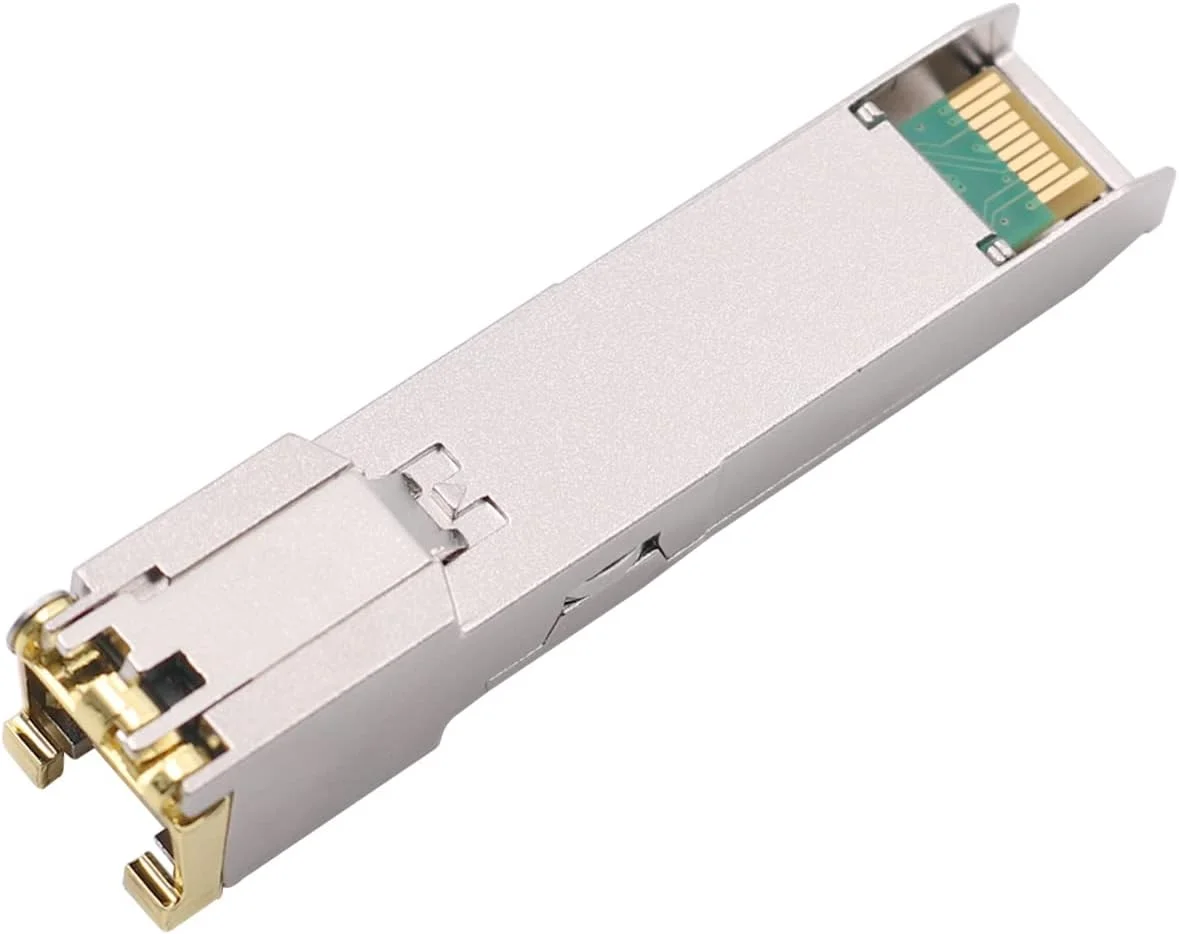 ماژول مسی 2.5GBase-T SFP RJ45، فرستنده و گیرنده 2.5 گیگابیتی SFP به RJ45 100 متری، سازگار با Cisco SFP-2.5G-T، Mikrotik، Ubiquiti UniFi، Netgear و غیره (نیاز به اتصال به پورت 2.5G SFP دارد) ماژول مسی 2.5GBase-T SFP RJ45، فرستنده و گیرنده 2.5 گیگابیتی SFP به RJ45 100 متری، سازگار با Cisco SFP-2.5G-T، Mikrotik، Ubiquiti UniFi، Netgear و غیره (نیاز به اتصال به پورت 2.5G SFP دارد)