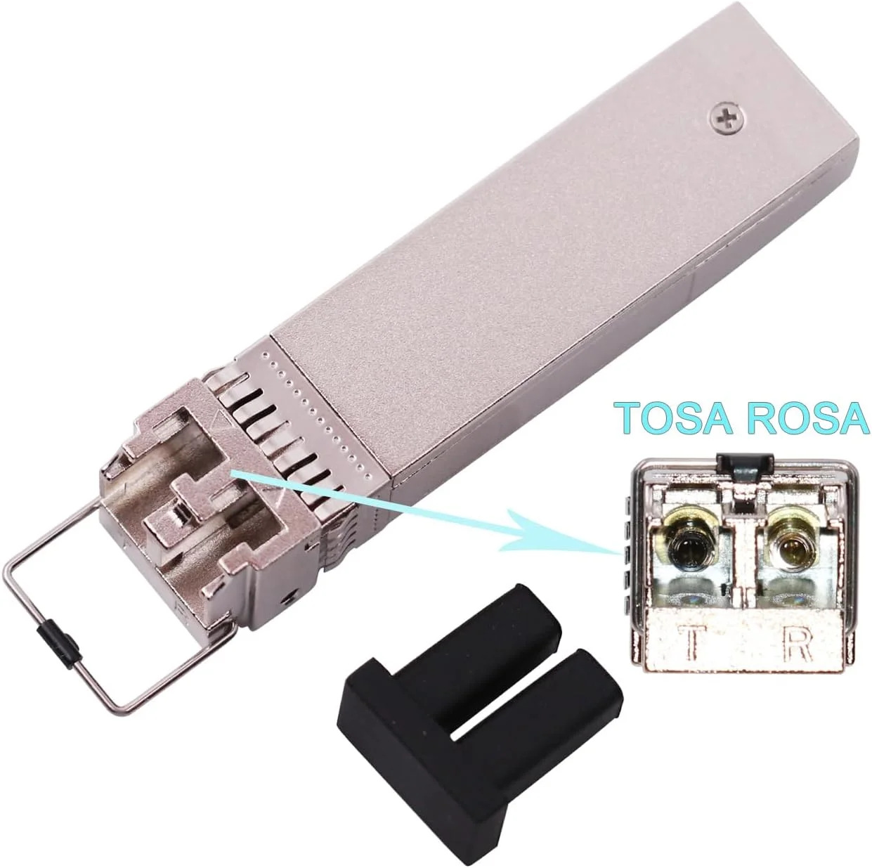 فرستنده و گیرنده نوری 25G SFP28 SR SFP+، ماژول 25GBase-SR SFP28، 850 نانومتر MMF، تا 100 متر، سازگار با Mellanox MMA2P00-AS فرستنده و گیرنده نوری 25G SFP28 SR SFP+، ماژول 25GBase-SR SFP28، 850 نانومتر MMF، تا 100 متر، سازگار با Mellanox MMA2P00-AS