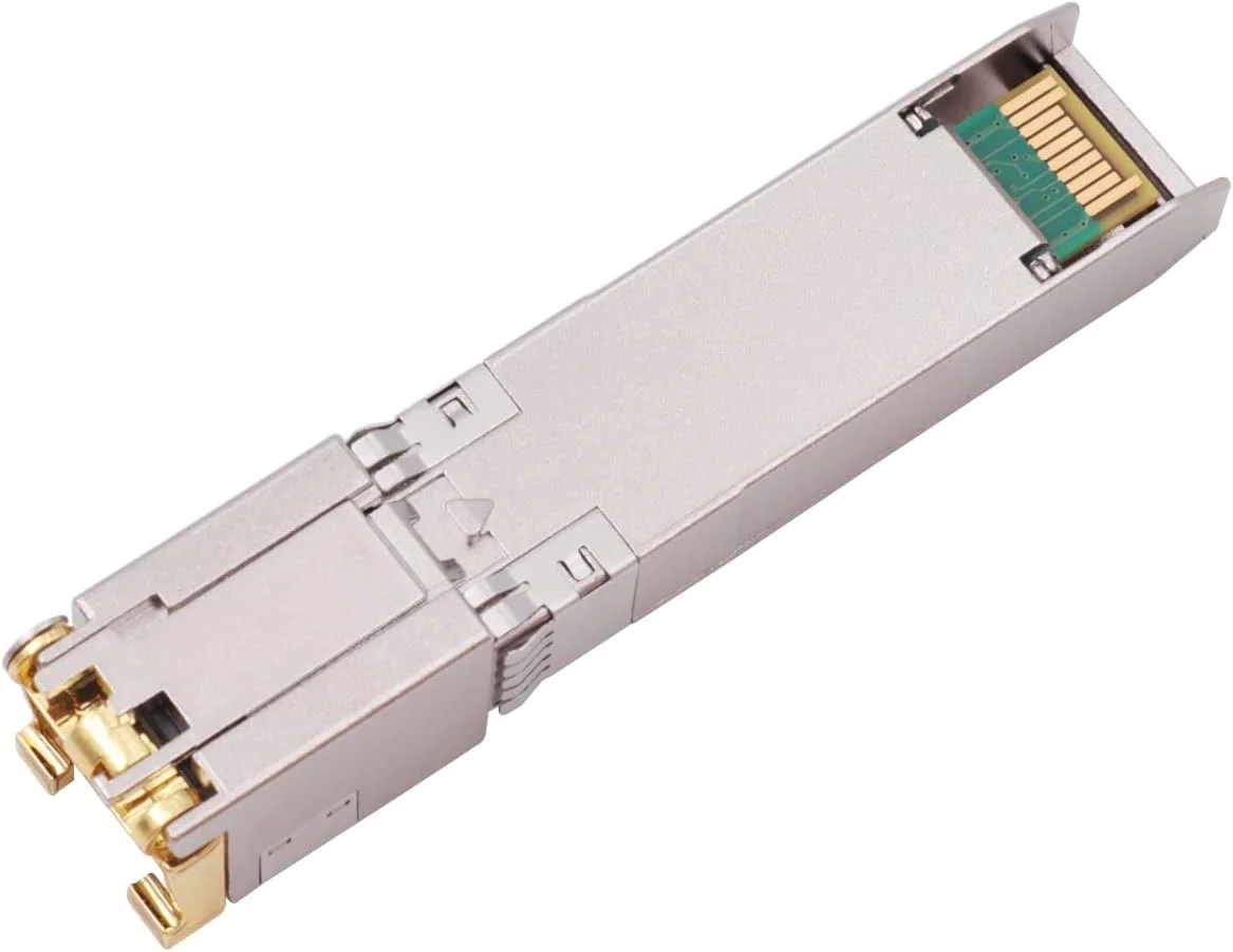 ماژولهای مسی SFP+ به RJ45 Wiitek، فرستنده و گیرنده 10GBase-T سازگار برای Cisco SFP-10G-T-X، Ubiquiti، Netgear، Mikrotik، Unifi (Cat 6a/7 یا بهتر، 30 متری) ماژولهای مسی SFP+ به RJ45 Wiitek، فرستنده و گیرنده 10GBase-T سازگار برای Cisco SFP-10G-T-X، Ubiquiti، Netgear، Mikrotik، Unifi (Cat 6a/7 یا بهتر، 30 متری)