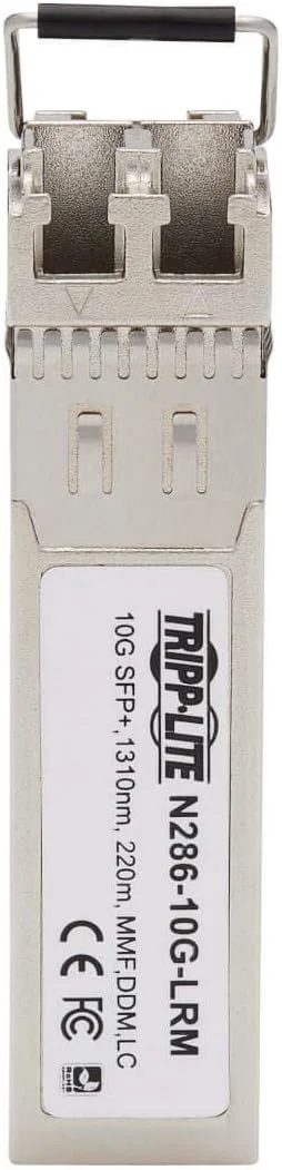 فرستنده و گیرنده SFP+ Tripp Lite سازگار با Cisco SFP-10G-LRM، اتصال LC، فیبر نوری چند حالته، DDM (N286-10G-LRM)