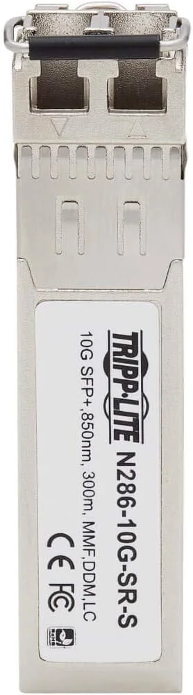 فرستنده و گیرنده SFP+ سازگار با Tripp Lite Cisco SFP-10G-SR-S، اتصال LC Smf با سرعت 10 گیگابیت بر ثانیه (N286-10G-SR-S)