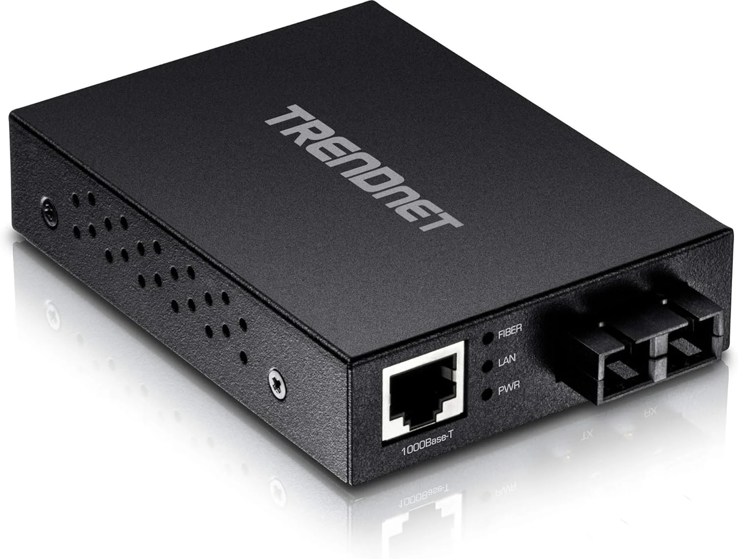 مبدل فیبر چند حالته SC-Type ترندنت مدل TFC-GMSC، مشکی