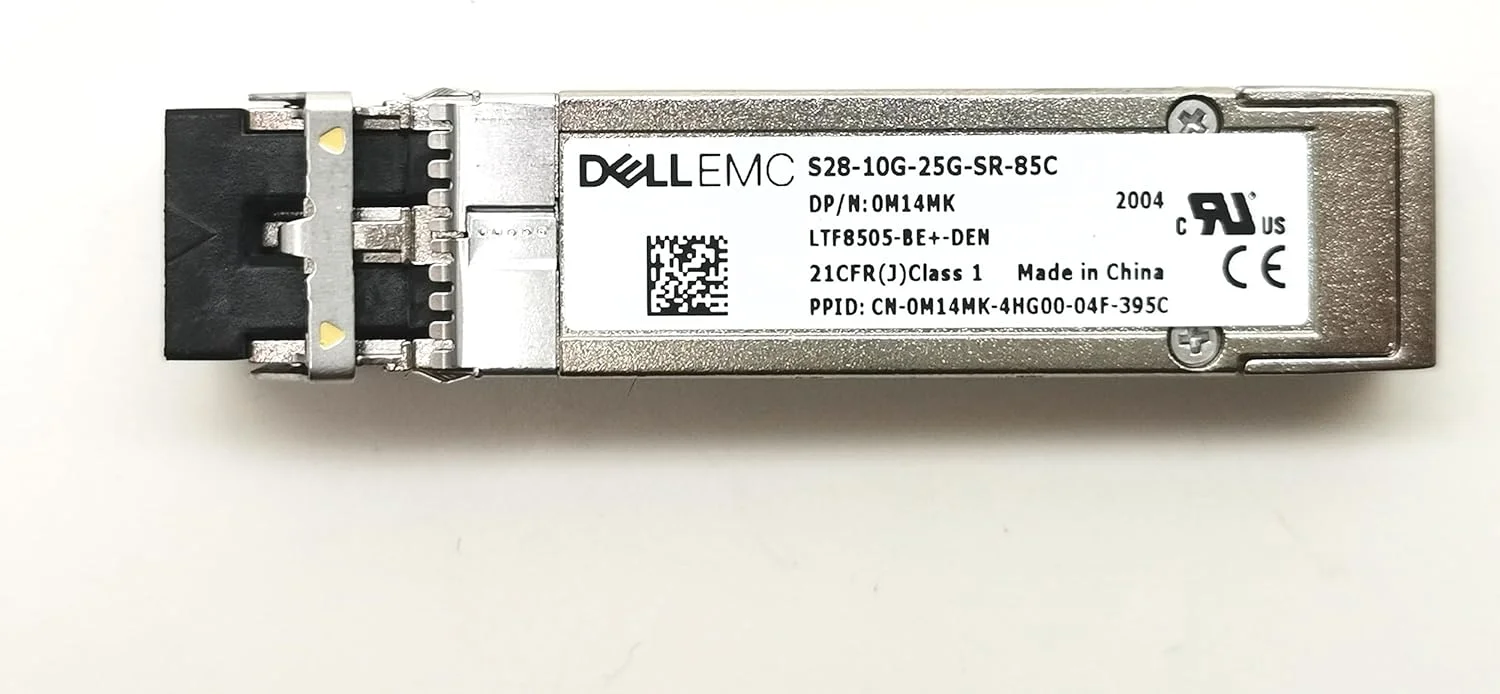 ماژول فیبر نوری 25 گیگابیت جدید برای EMC S28-10G-25G-SR-85C 0M14MK 1G/10G/25G SFP+ 25gbps