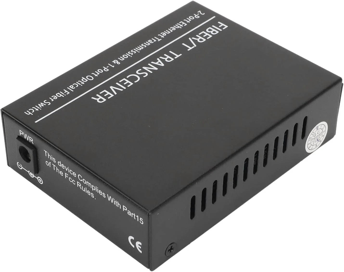 فرستنده و گیرنده فیبر نوری، مبدل رسانه نوری سازگار چند منظوره، پورت RJ45 با نشانگر LED، انتقال 120 کیلومتری، برای ماژول های SFP فیبر تک حالته و چند حالته