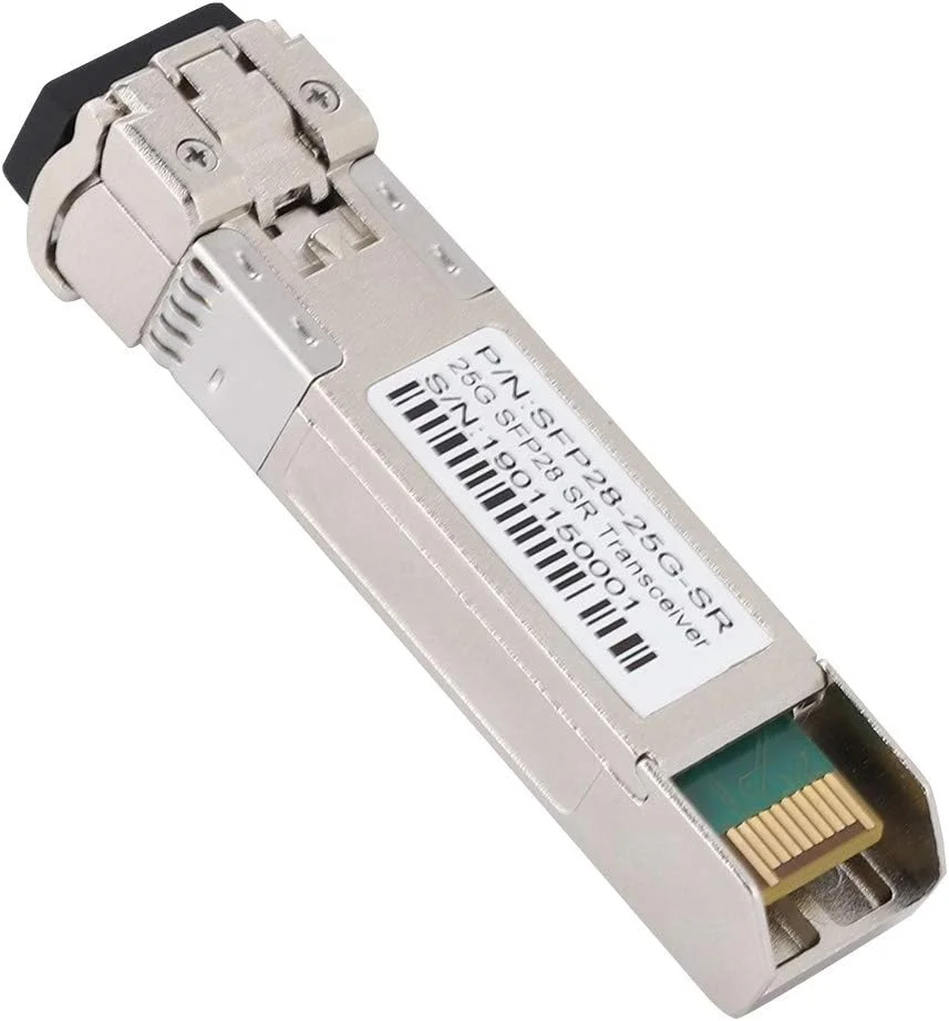 ماژول نوری، ماژول نوری فرستنده و گیرنده فیبر دوگانه، 10 گیگابیت چند حالته، 100M، AIQ-YP19002 SFP28-25G-SR، 10 گیگابیت چند حالته فیبر دوگانه، 25 گیگابیت بر ثانیه تک کاناله.
