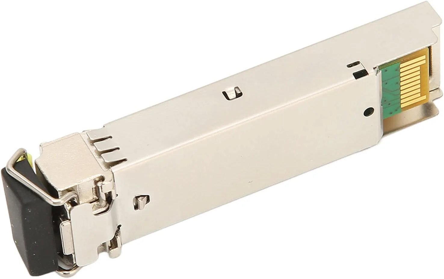 فرستنده و گیرنده 1.25G SFP، سرعت 1.25 گیگابیت بر ثانیه، فاصله 10 کیلومتر، توان مصرفی کم، پشتیبانی از DDM برای روترها، فایروال ها و کارت ها