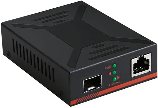 ماژول تبدیل فرستنده و گیرنده فیبر نوری گیگابیتی SFP برای آداپتورهای ماژول تبدیل فوتوالکتریک انتقال از راه دور (سفید)