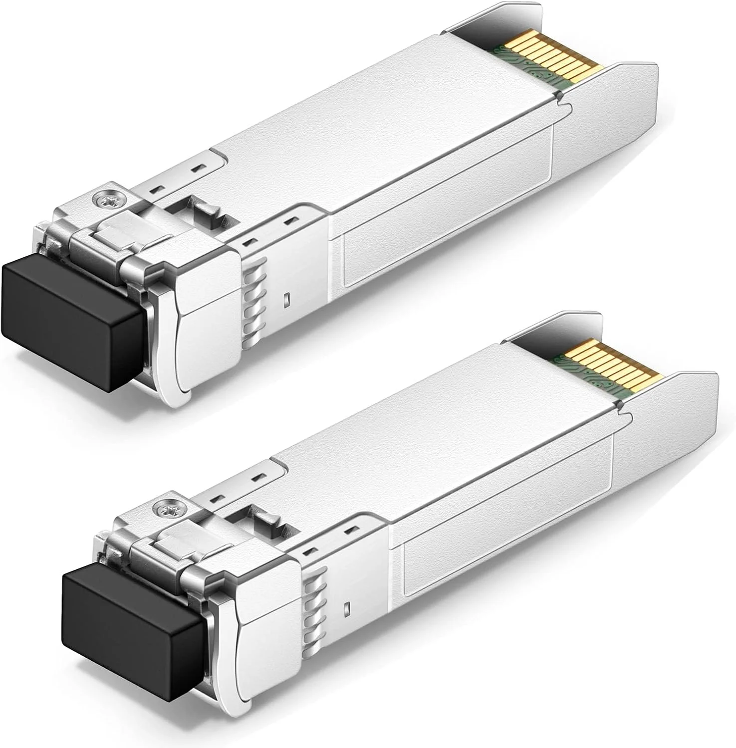 فرستنده و گیرنده 10G SFP+BIDI، ماژول فرستنده و گیرنده 10GBASE-BIDI SFP+ 1270nm / 1330nm 20km DOM MINI GBIC برای سیسکو SFP-10G-BX20U-I SFP-10G-BX20D-I مراکی یوبیکویتی دی-لینک نت گیر - 10 جفت