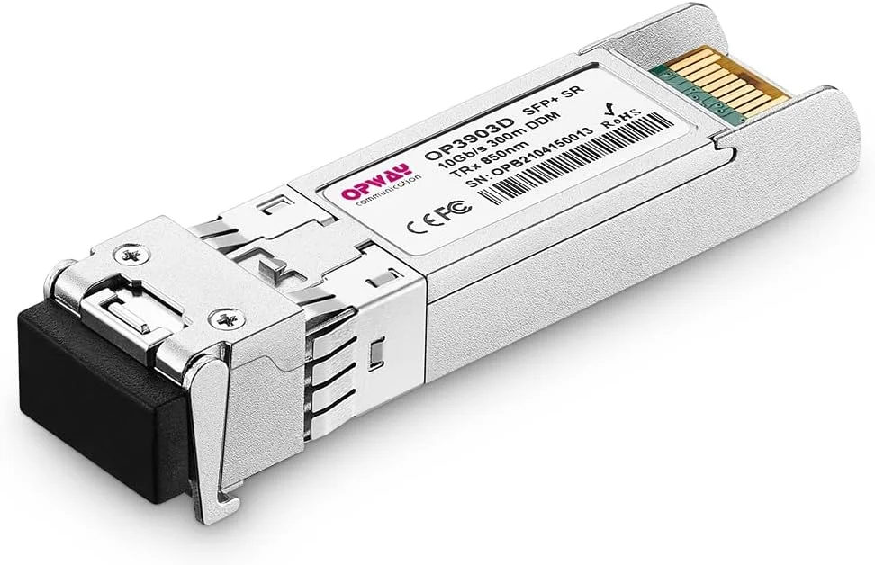 ماژول فیبر نوری Tongyu 10GBase-SR SFP+ Transceiver SR 300m LC 850nm VCSEL-LD برای سیسکو