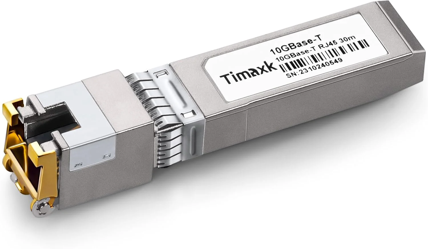 فرستنده و گیرنده 10GBase-T SFP، فرستنده و گیرنده ماژولار اترنت 10Gb SFP+، 1310 نانومتر MMF، تا 1000 متر، سازگار با سیسکو، یوبیکویتی، میکروتیک، دی-لینک، نت گیر، کیونپ، لینکسیس و غیره