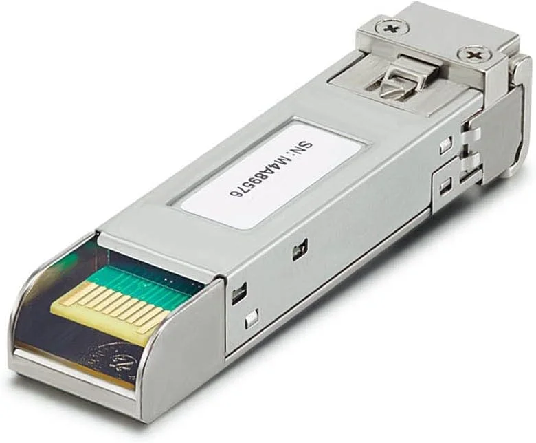 فرستنده و گیرنده TERRAMASTER 10GBase-SR SFP+ مدل A-SFFPM2-10G، 10G 850nm MMF، تا 300 متر، سازگار با NAS های T9-450، T12-450، U8-450، U12-450، بسته 2 عددی