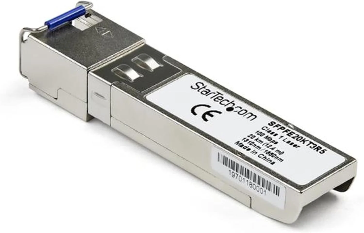 ماژول فیبر نوری تک رشته ای SFP-FE20KT15R13 سازگار با Juniper