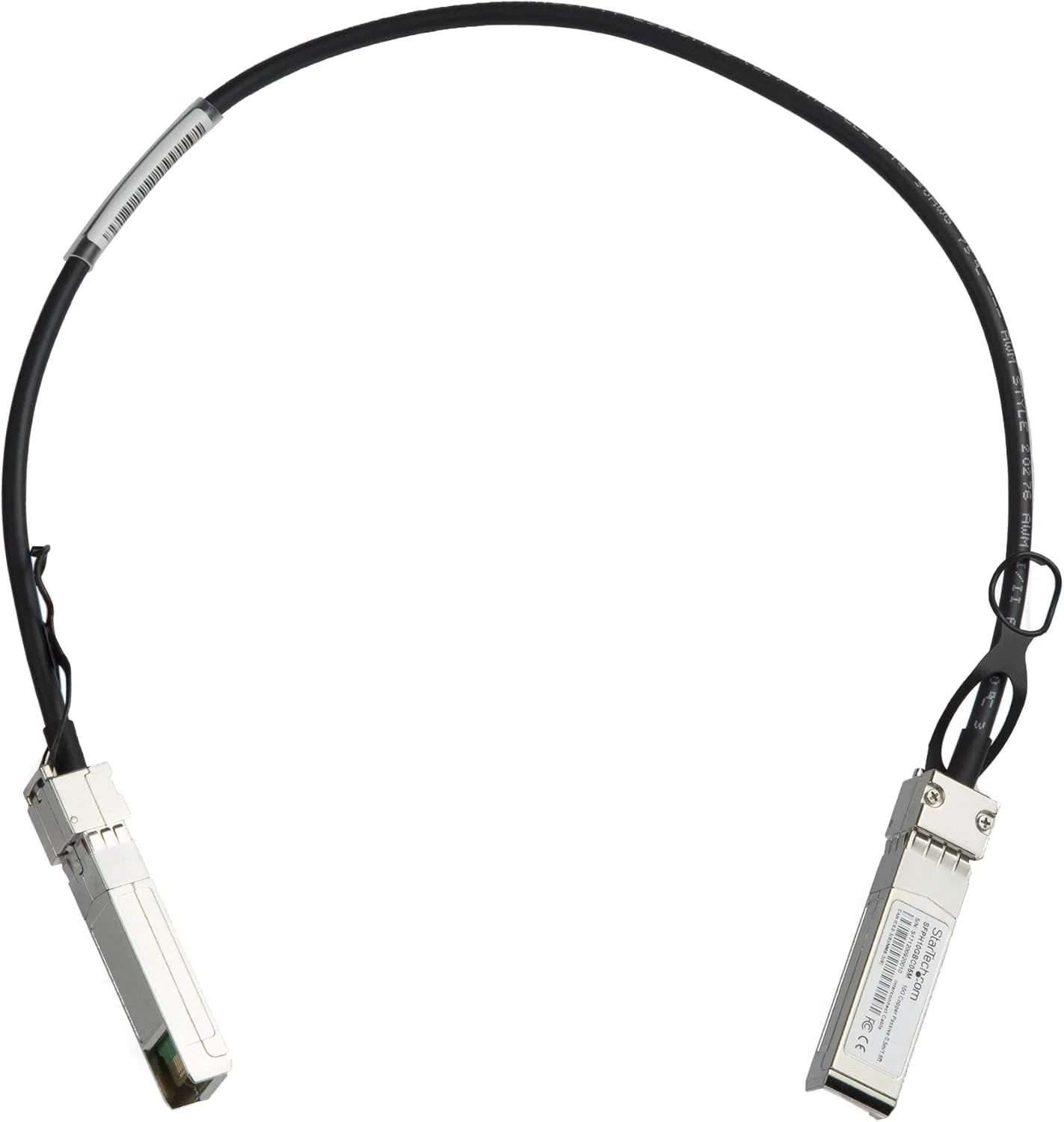 کابل اتصال مستقیم 0.5 متری SFP+ به SFP+ سازگار با Cisco SFP-H10GB-CU0-5M از StarTech.com - ماژول گیرنده و فرستنده غیرفعال کم مصرف 10 گیگابیت بر ثانیه کابل اتصال مستقیم 0.5 متری SFP+ به SFP+ سازگار با Cisco SFP-H10GB-CU0-5M از StarTech.com - ماژول گیرنده و فرستنده غیرفعال کم مصرف 10 گیگابیت بر ثانیه