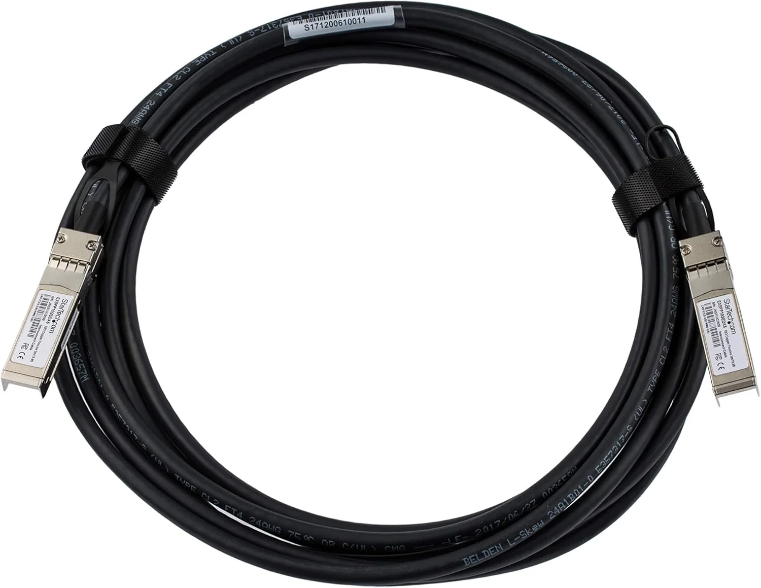 کابل اتصال مستقیم SFP+ به SFP+ Twinax 5 متری سازگار با Juniper EX-SFP-10GE-DAC-5M - ماژول گیرنده/فرستنده غیرفعال Mini GBIC / فرستنده و گیرنده 10 گیگابیت بر ثانیه با توان کم کابل اتصال مستقیم SFP+ به SFP+ Twinax 5 متری سازگار با Juniper EX-SFP-10GE-DAC-5M - ماژول گیرنده/فرستنده غیرفعال Mini GBIC / فرستنده و گیرنده 10 گیگابیت بر ثانیه با توان کم