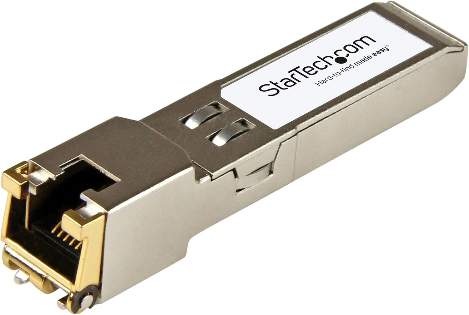 ماژول SFP سازگار با Extreme Networks 10070H مدل StarTech.com - 1000BASE-T - SFP به RJ45 Cat6/Cat5e - SFP اترنت گیگابیتی 1GE - RJ-45 100m - (10070H-ST)