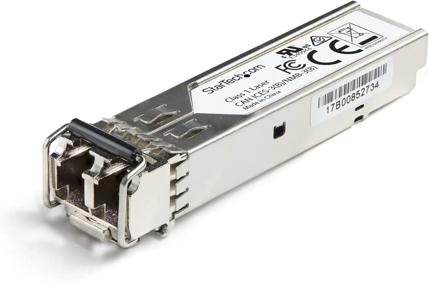 ماژول اس اف پی سازگار با Dell EMC SFP-1G-LX از StarTech.com - فرستنده و گیرنده نوری فیبر تک حالته 1000BASE-LX - 1GbE - اترنت گیگابیتی 1GE SFP - LC 10km - 1310nm - DDM (SFP1GLXEMCST)