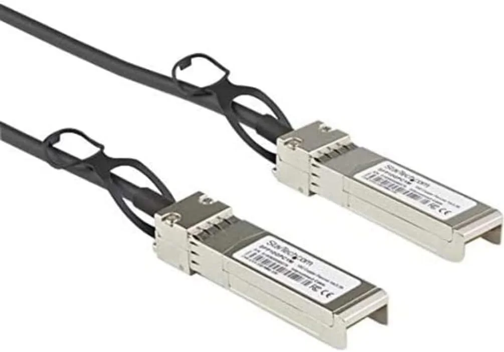 کابل اتصال مستقیم 3 متری SFP+ به SFP+ Twinax سازگار با Dell EMC DAC-SFP-10G-3M - ماژول فرستنده و گیرنده 10GbE SFP+ Copper DAC 10 Gbps Low Power Passive Mini GBIC