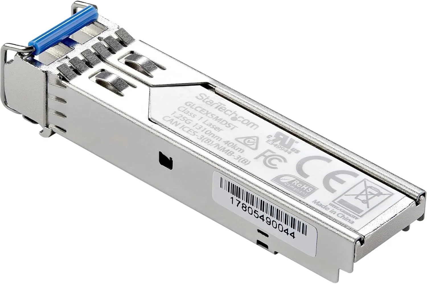 ماژول فرستنده و گیرنده فیبر نوری گیگابیتی StarTech.com سازگار با Cisco GLC-EX-SMD - ماژول SFP 1000Base-EX - SM LC - 40km - 1310nm