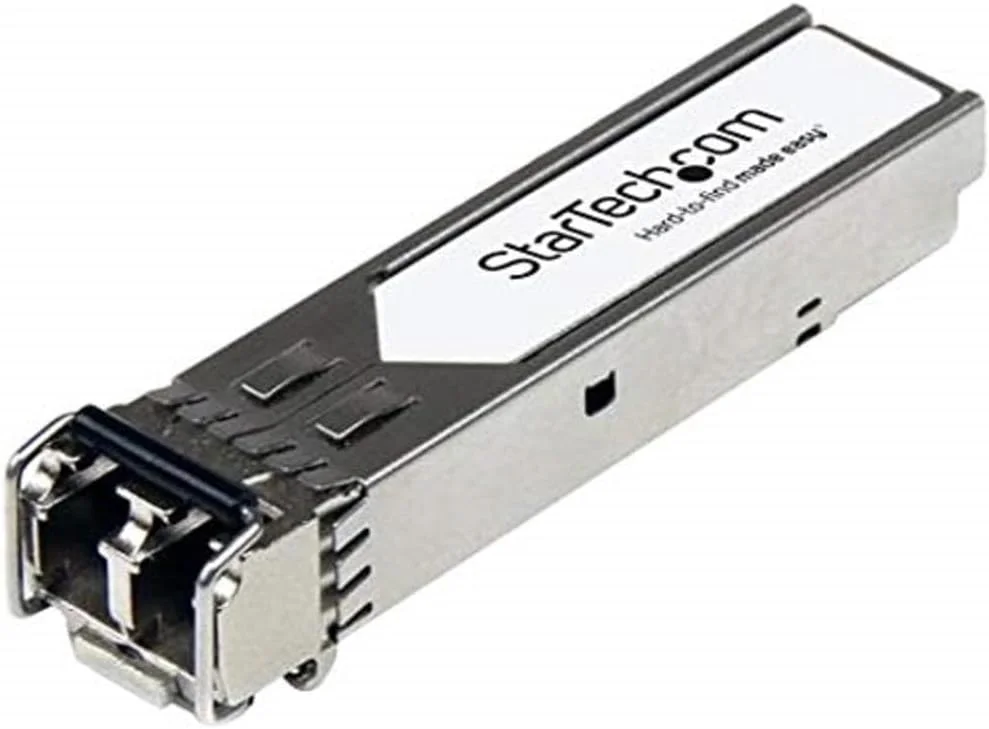 ماژول SFP+ سازگار با Brocade XBR-000180 StarTech.com - 10GBASE-SR - فرستنده و گیرنده نوری فیبر چند حالته 10GbE - اترنت گیگابیتی 10GE SFP+ - LC 300m - 850nm - DDM (XBR-000180-ST)
