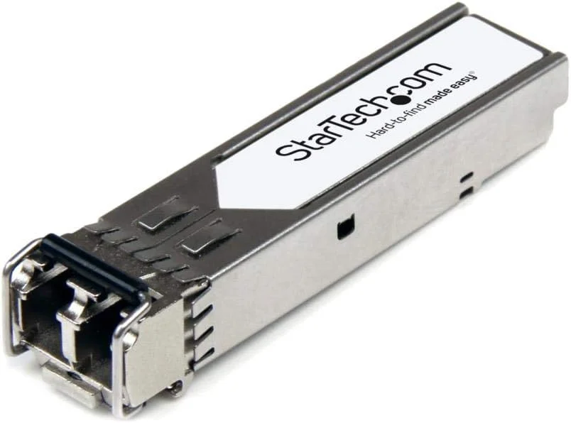 ماژول SFP+ سازگار با Brocade 10G-SFPP-LR از StarTech.com - 10GBASE-LR - فرستنده و گیرنده فیبر نوری تک حالته 10GbE - اترنت گیگابیتی 10GE SFP+ - LC 10km - 1310nm - DDM (10G-SFPP-LR-ST)
