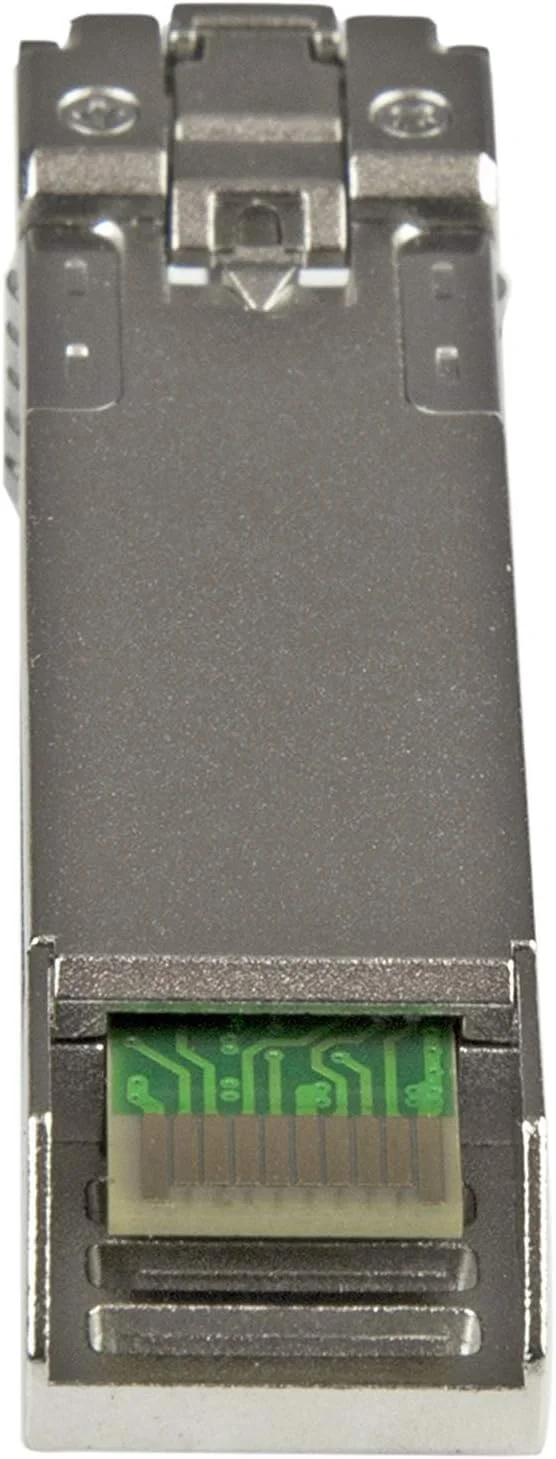 ماژول SFP+ سازگار StarTech.com HPE 455883-B21 - فرستنده و گیرنده فیبر نوری چند حالته (MMF) 10GBASE-SR-10GbE - اترنت گیگابیتی 10GE SFP+ - LC 300m - 850nm - DDM HPE 6120XG, 6120G, Flex Fabric (455883B21ST)