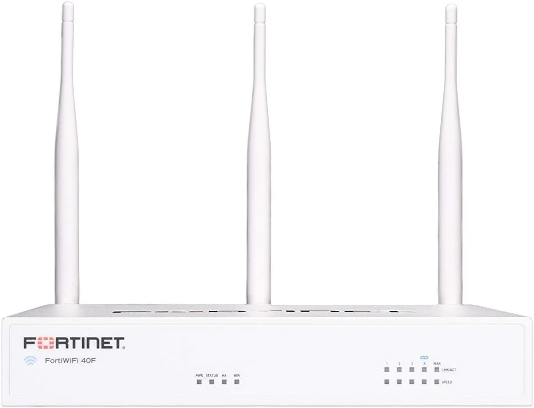 دستگاه امنیت شبکه FORTINET FortiWiFi-40F مدل (FWF-40F)