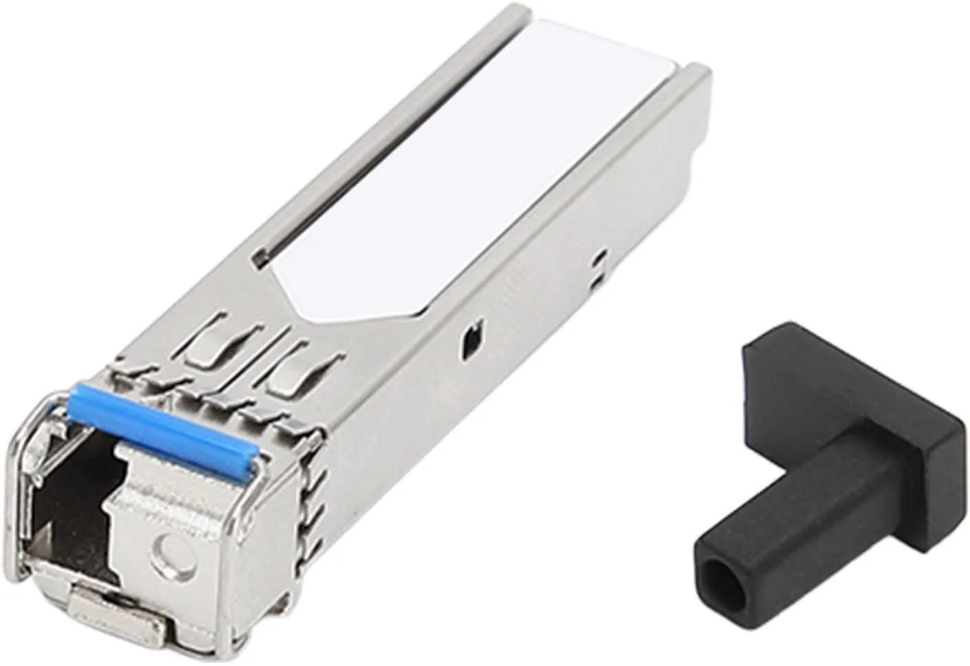 ماژول نوری SFP، 1.25G Tx1310/Rx1550nm تک فیبر تک حالته با فاصله انتقال 10 کیلومتر و عملکرد DDM، فرستنده و گیرنده SFP برای سوئیچ های فیبر نوری و روترها