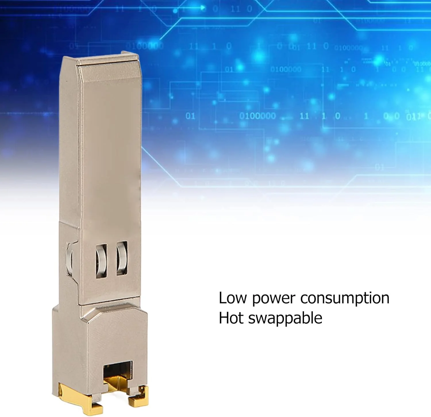 فرستنده و گیرنده پرسرعت 1.25G SFP برای اترنت 10/100/1000M RJ45، ماژول نوری 100M گیگابیتی SFP به RJ45 - راه حل شبکه قابل اعتماد و کارآمد