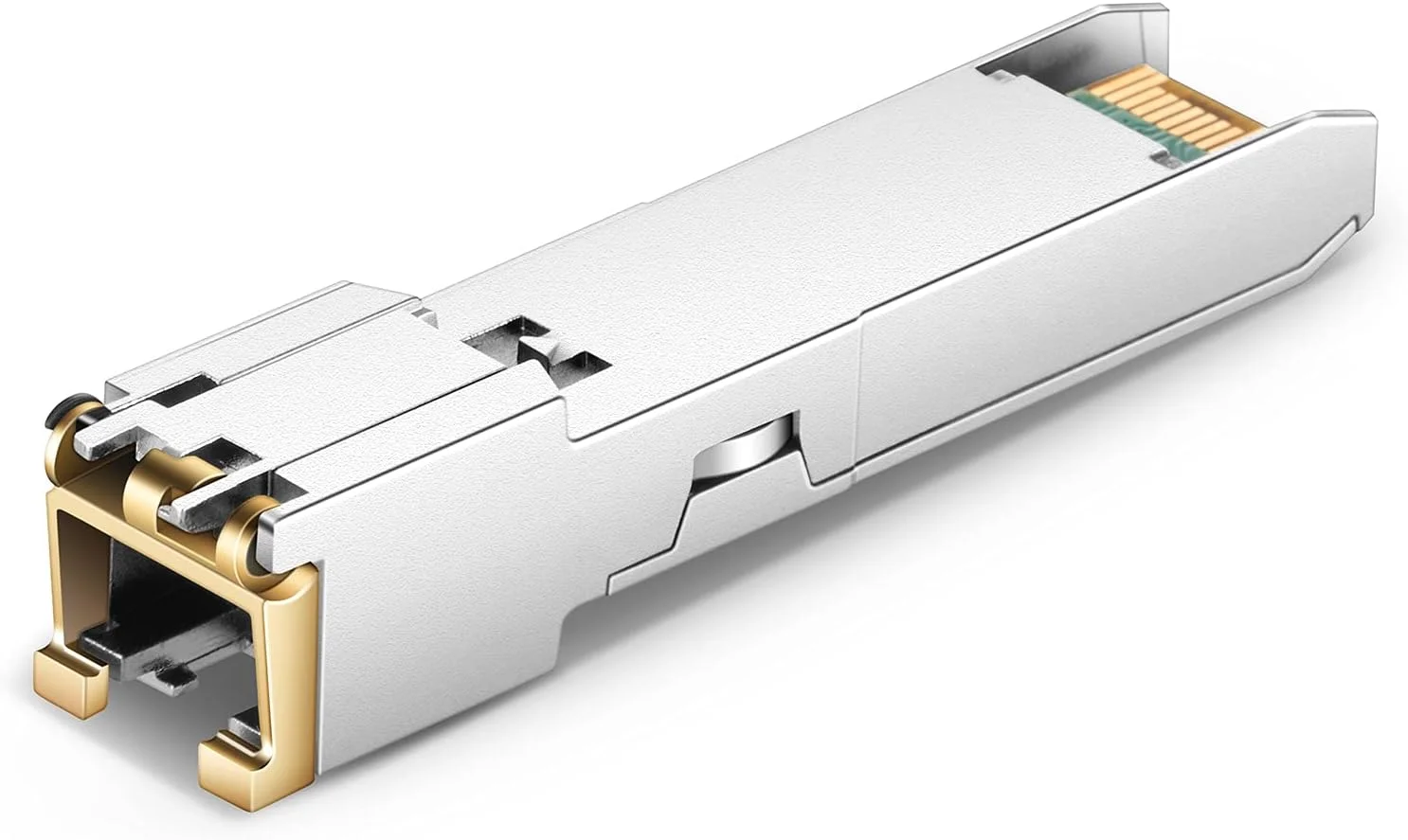 فرستنده و گیرنده مسی QSFPTEK سازگار با 10/100/1000BASE-T، ماژول SFP به RJ45 SFP 1.25G SFP-T برای سوئیچ های باز