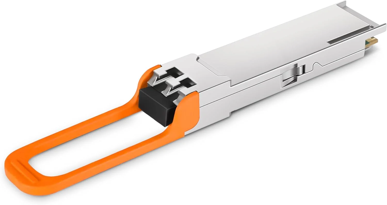 ماژول فرستنده و گیرنده نوری QSFP28 100GBASE-ER4 با کانکتور LC، سازگار با Cisco QSFP-100G-ER4L-S، طول موج 1310 نانومتر، برد 40 کیلومتر