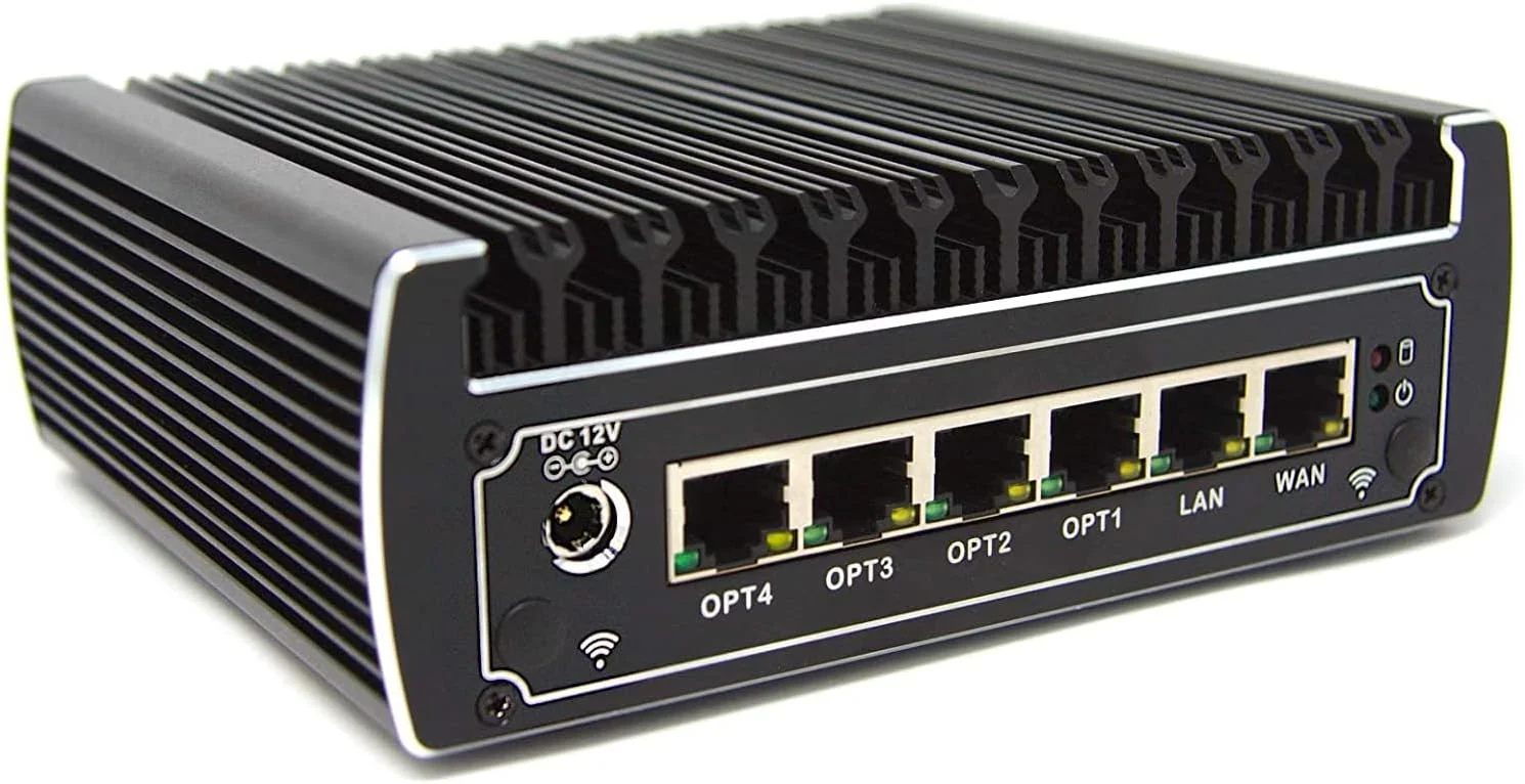 دستگاه کوچک فایروال/مینی کامپیوتر Protectli Vault با 6 پورت - پردازنده دو هسته ای Intel i5، AES-NI، بدون حافظه