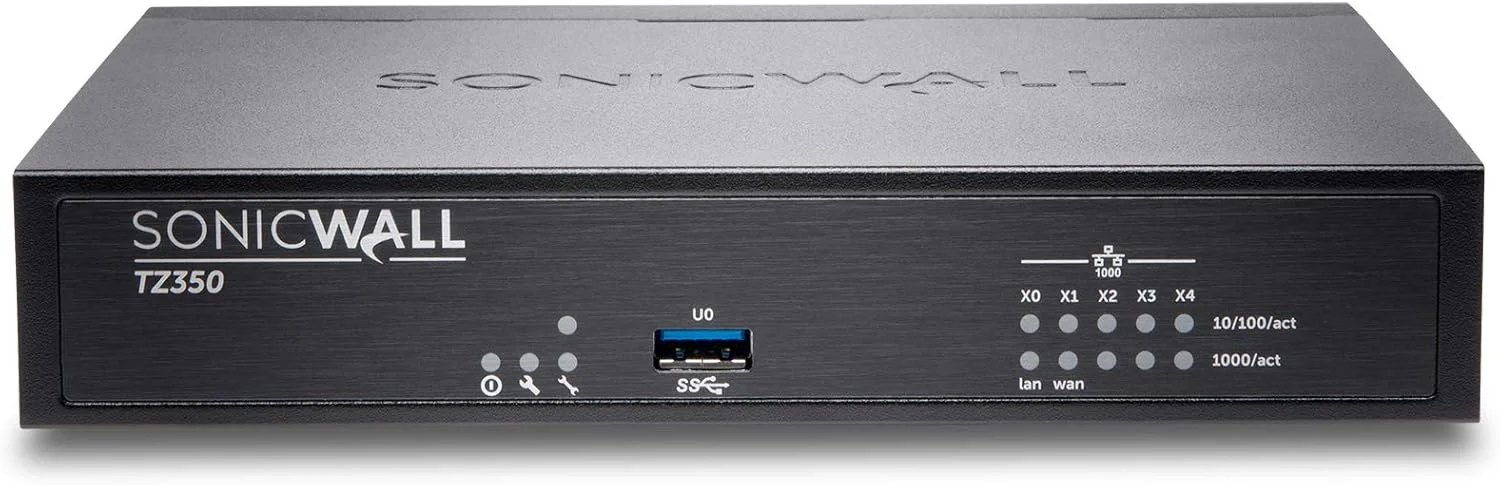 فایروال امنیتی VPN SonicWall TZ350 مدل پایه، 02-SSC-0942