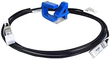 کابل اتصال مستقیم مسی اچ پی آرووبا J9283D - کابل اتصال مستقیم 10GBase - SFP+ به SFP+ - طول 3 متر - برای آرووبا 8320