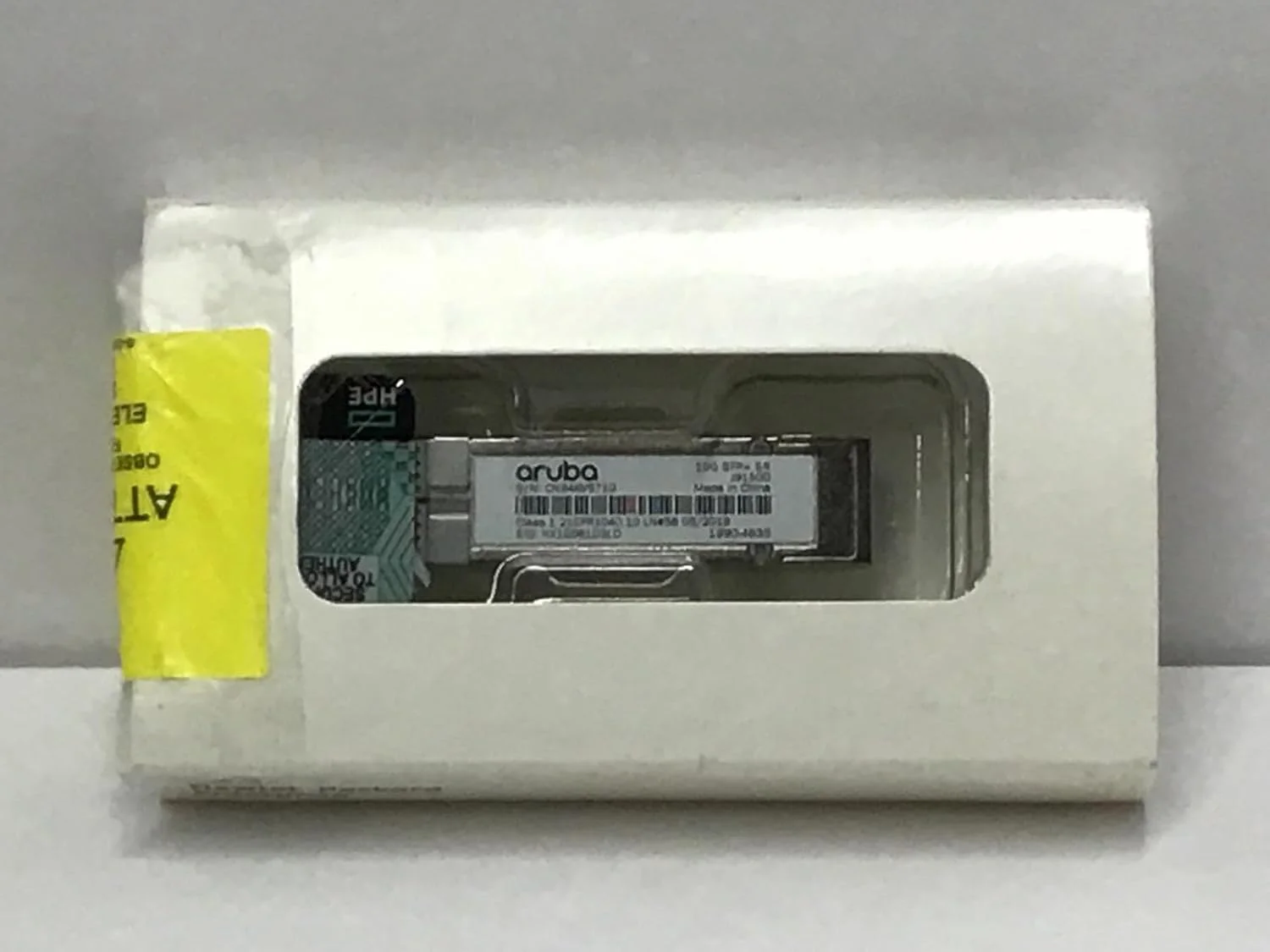 HP J9150D Aruba - ماژول فرستنده و گیرنده SFP+ - 10 گیگابیت اترنت - 10GBase-SR - SFP+ / LC چند حالته - تا 300 متر - برای HPE Aruba 2540 48, 2920, 2930M 24, 2930M