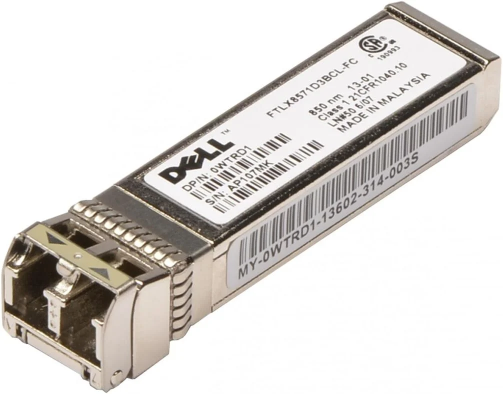 فرستنده-گیرنده دل WTRD1 - فرستنده-گیرنده Finisar FTLX8571D3BCL-FC 10GBASE-SR/SW; SFP+ با سرعت 10 گیگابیت بر ثانیه