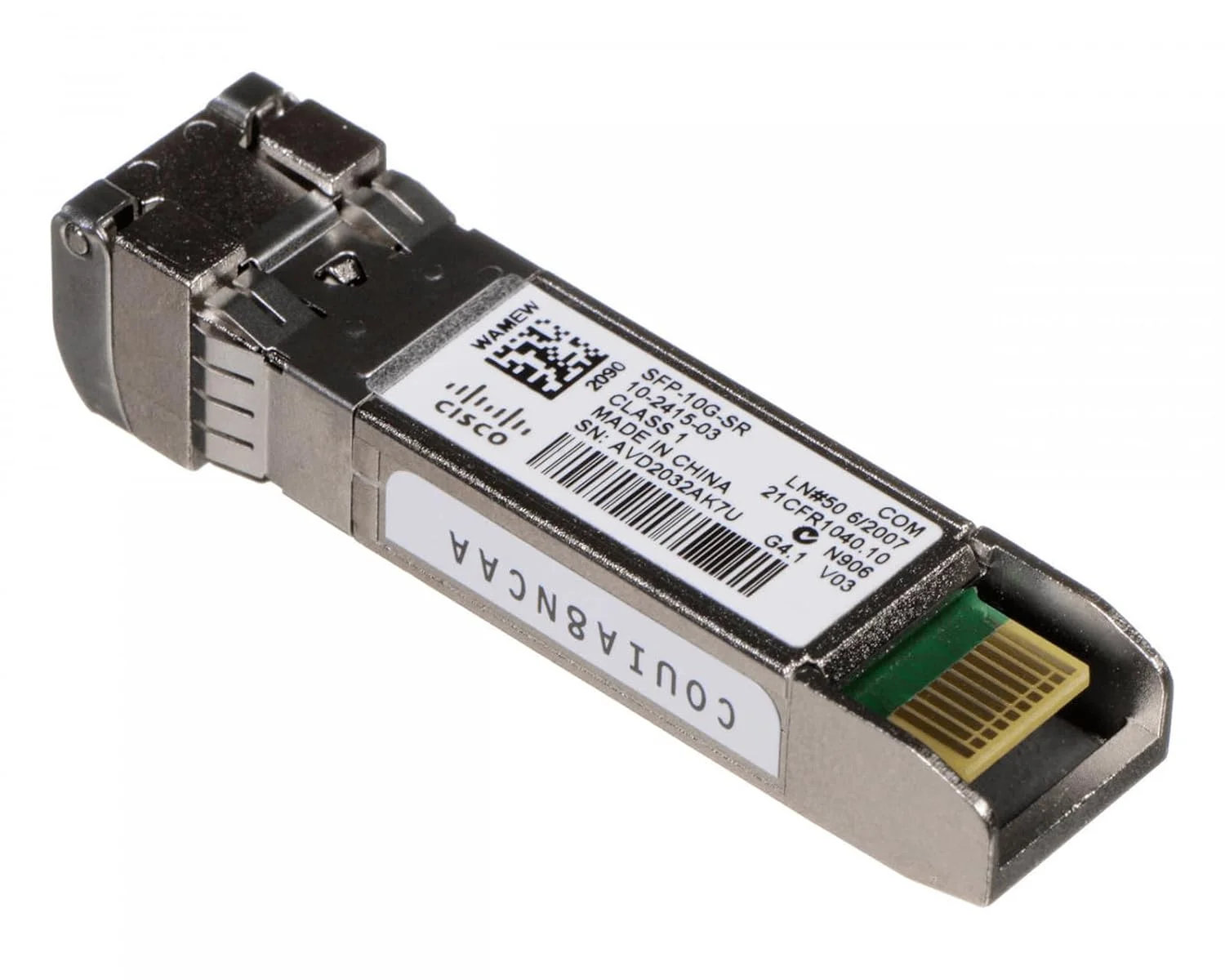 ماژول سیسکو 10GBASE-SR SFP+ برای MMF مدل SFP-10G-SR-S=