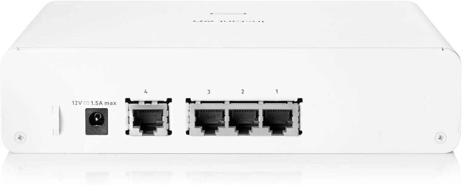 دروازه امنیتی HPE Networking Instant On SG1004 با 4 پورت 1G مدیریت شده هوشمند، 4 پورت 1GBase-T، سیم برق ایالات متحده (S0G33A#ABA) دروازه امنیتی HPE Networking Instant On SG1004 با 4 پورت 1G مدیریت شده هوشمند، 4 پورت 1GBase-T، سیم برق ایالات متحده (S0G33A#ABA)