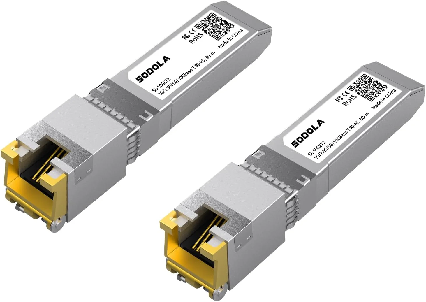 ماژول‌های SFP+ به RJ45 10GBase-T (دو عددی)