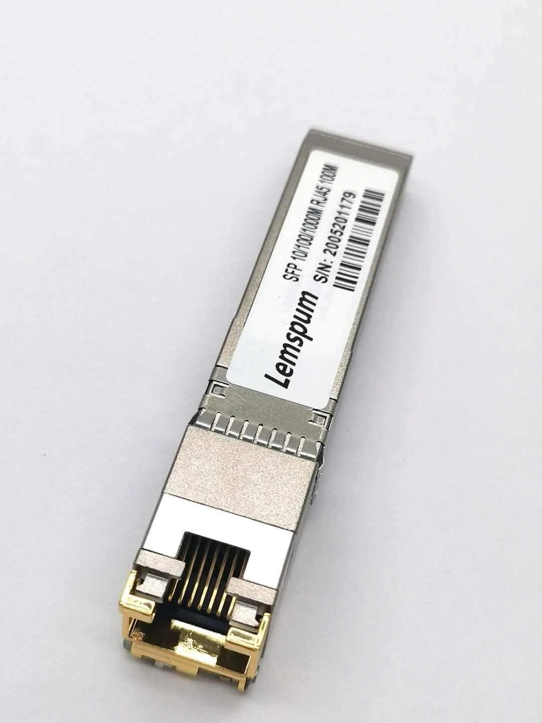 ماژول فرستنده و گیرنده مسی SFP به RJ45 با سرعت 10/100/1000Base-T سازگار با Cisco GLC-T/SFP-GE-T/GLC-TA, Ubi UF-RJ45-1G، تا 10