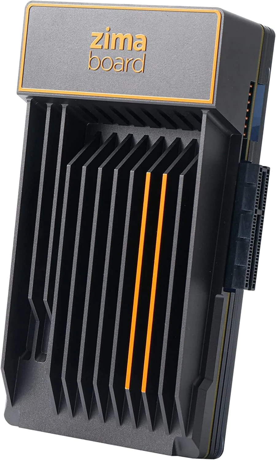 ZimaBoard 432 سرور تک بردی روتر X86 کامپیوتر تک بردی فضای ابری شخصی ذخیره سازی متصل به شبکه سرور رسانه 4K درگاه دوگانه گیگابیتی - PCIe x4 SATA 6.0 Gb/s برای HDD/SSD (ZMB432)