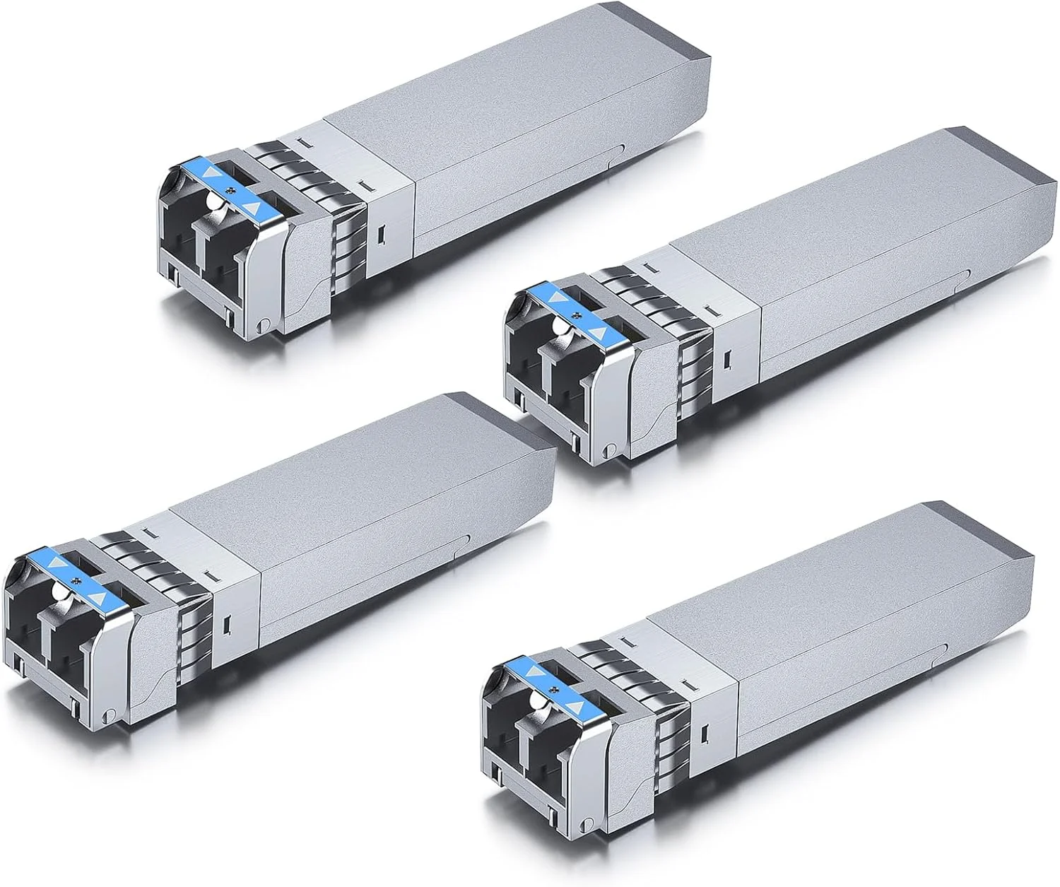 10Gtek برای سیسکو SFP-10G-LR، ماژول فرستنده و گیرنده SFP+ با سرعت 10 گیگابیت بر ثانیه، 10GBASE-LR، SMF، 1310 نانومتر، 10 کیلومتر، بسته 4 عددی