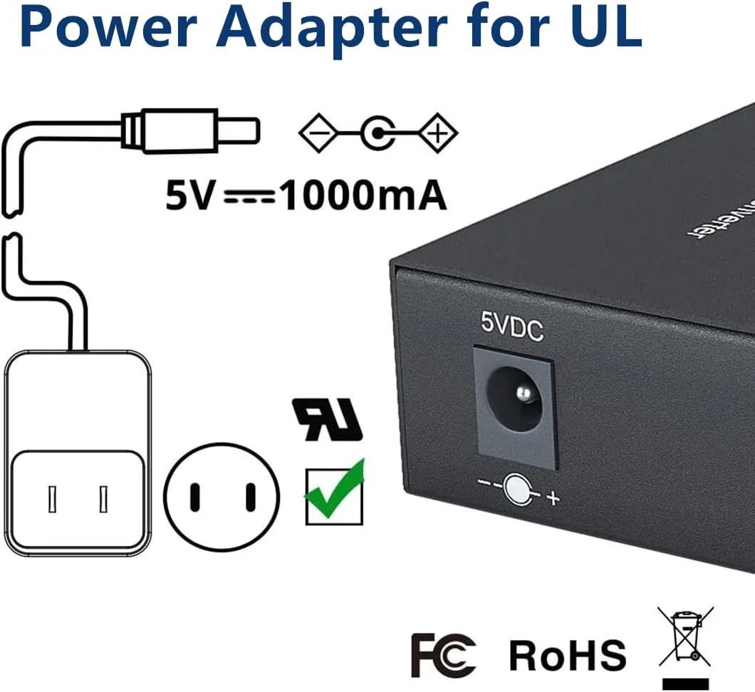 آلونگ یک جفت مبدل رسانه اترنت گیگابیتی Bidi، مبدل فیبر 1.25G SFP به اترنت RJ45، فرستنده و گیرنده Bidi SFP داخلی (1000Base-LX، 20km، LC سیمپلکس تک حالته)، مذاکره خودکار آلونگ یک جفت مبدل رسانه اترنت گیگابیتی Bidi، مبدل فیبر 1.25G SFP به اترنت RJ45، فرستنده و گیرنده Bidi SFP داخلی (1000Base-LX، 20km، LC سیمپلکس تک حالته)، مذاکره خودکار