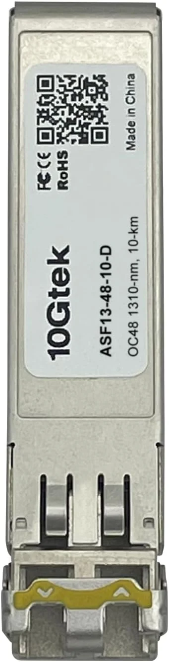 فرستنده و گیرنده 2.5G SFP OC48، 1310nm SMF، تا 10 کیلومتر، برای سیسکو.