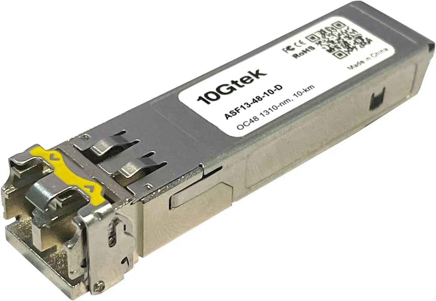 فرستنده و گیرنده 2.5G SFP OC48، 1310nm SMF، تا 10 کیلومتر، برای سیسکو.