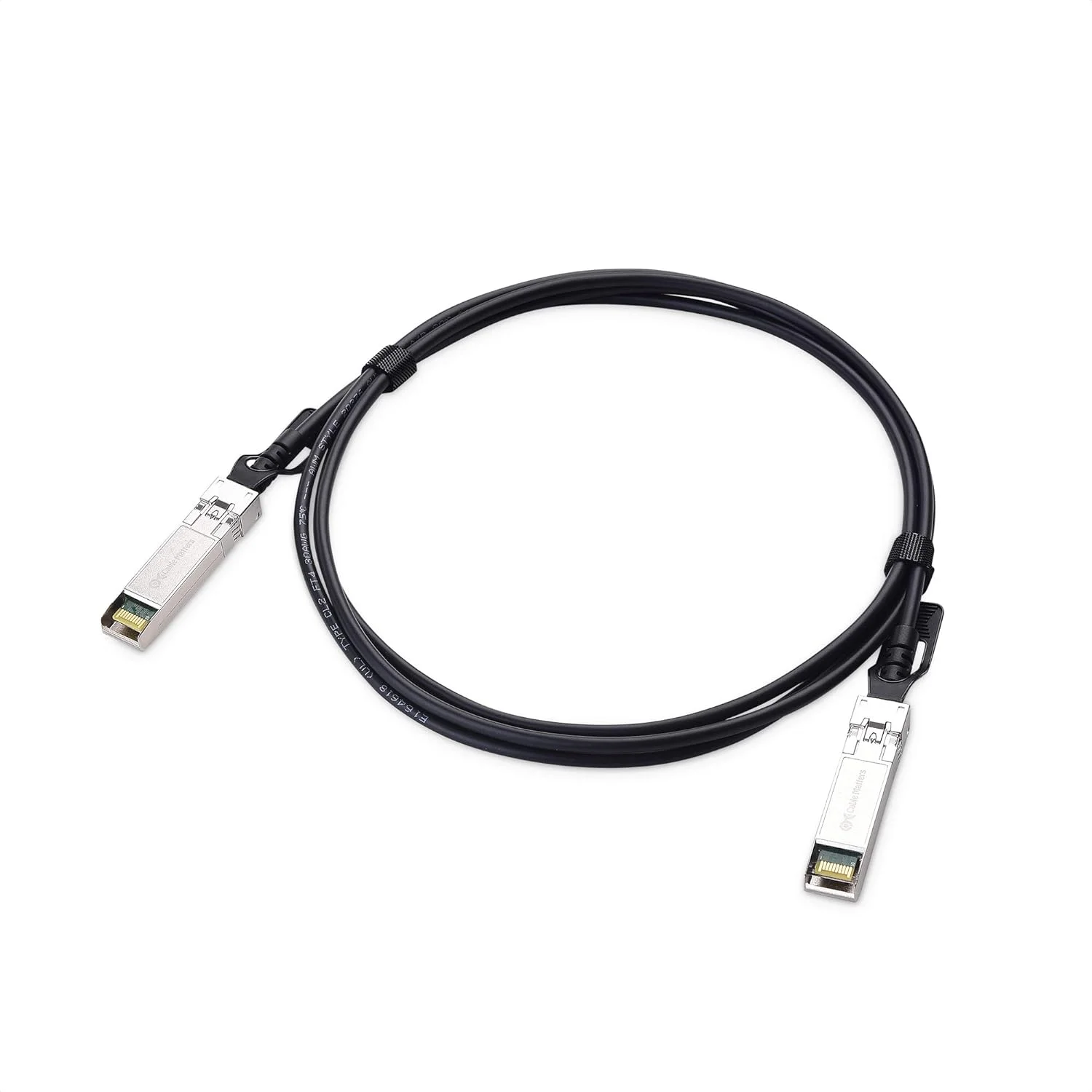 کابل Twinax مسی اتصال مستقیم پسیو SFP+ 10GBASE-CU Cable Matters سازگار با دستگاه های سیسکو، دل، یوبیکویتی، دی-لینک، جونیپر، هواوی، ملانوکس، میکروتیک، نت گیر و سوپرمیکرو