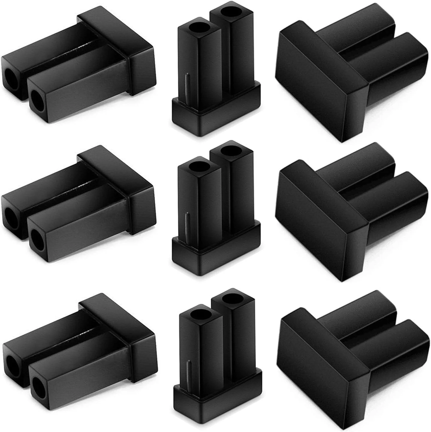 درپوش های ضد گرد و غبار SFP XFP SFP+ مناسب برای ماژول فرستنده و گیرنده نوری دوبلکس LC SFP XFP SFP+ CFP سیلیکونی 100 عددی